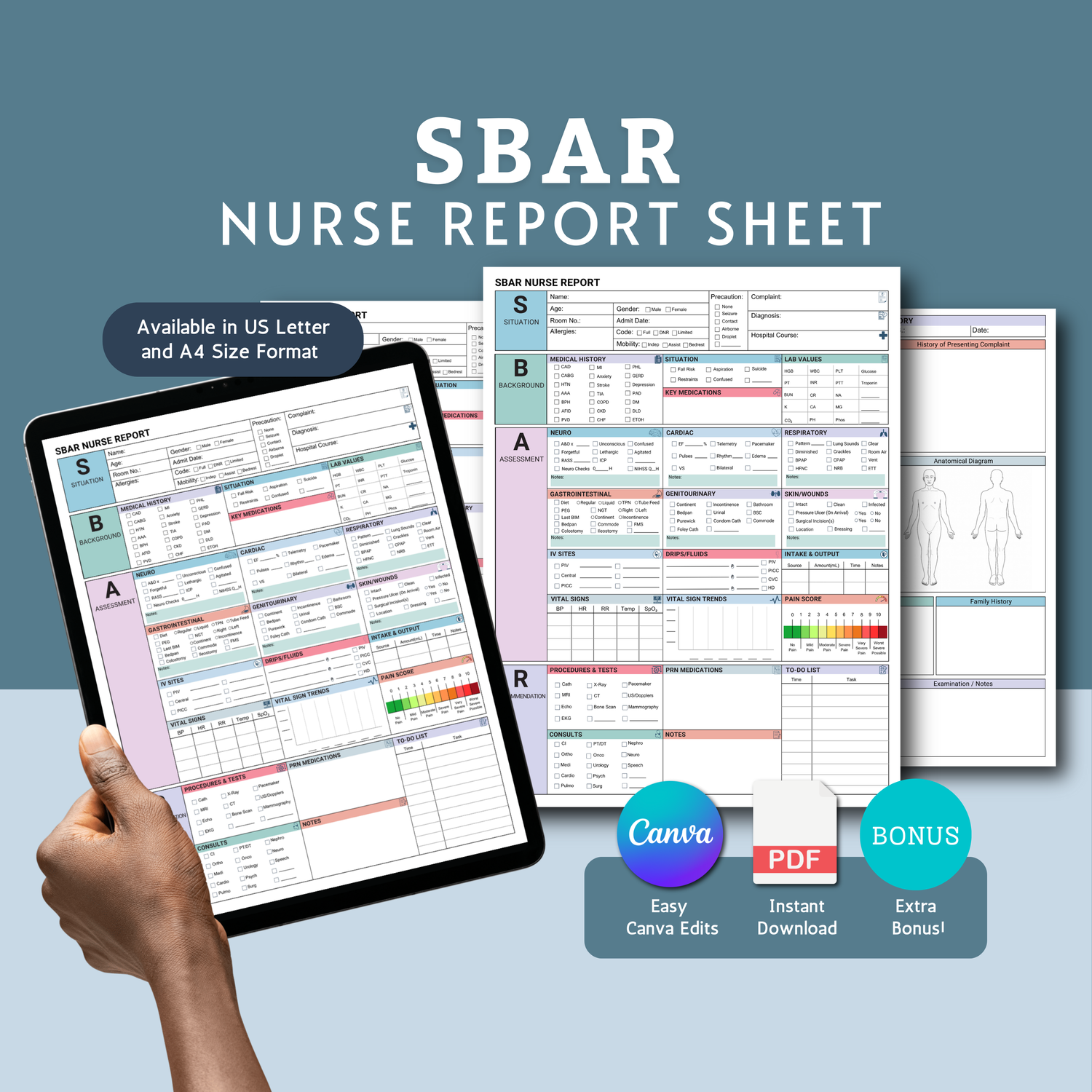 Nurse Report Sheets